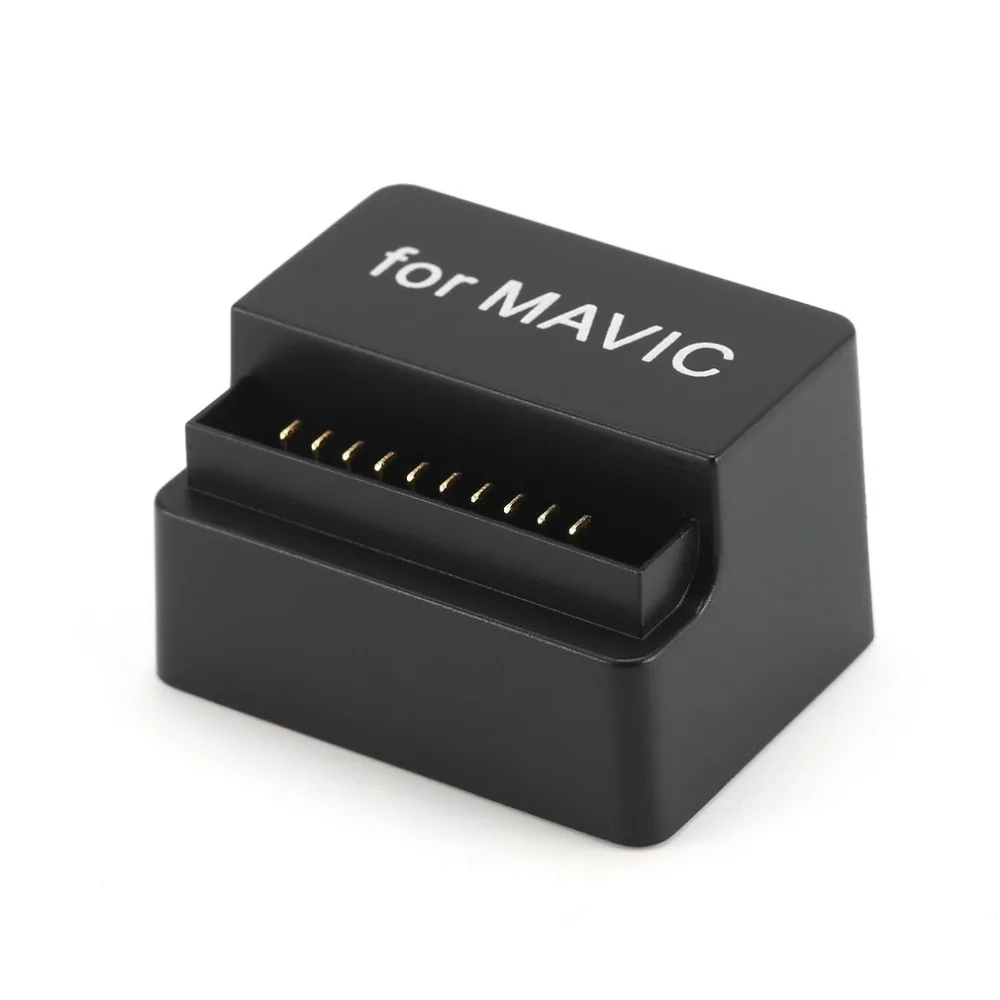 2-Порты и разъёмы USB Зарядное устройство преобразователь Батарея для Мощность банк адаптер для DJI Mavic Pro Platinum Дрон интеллигентая(ый) полета Батарея
