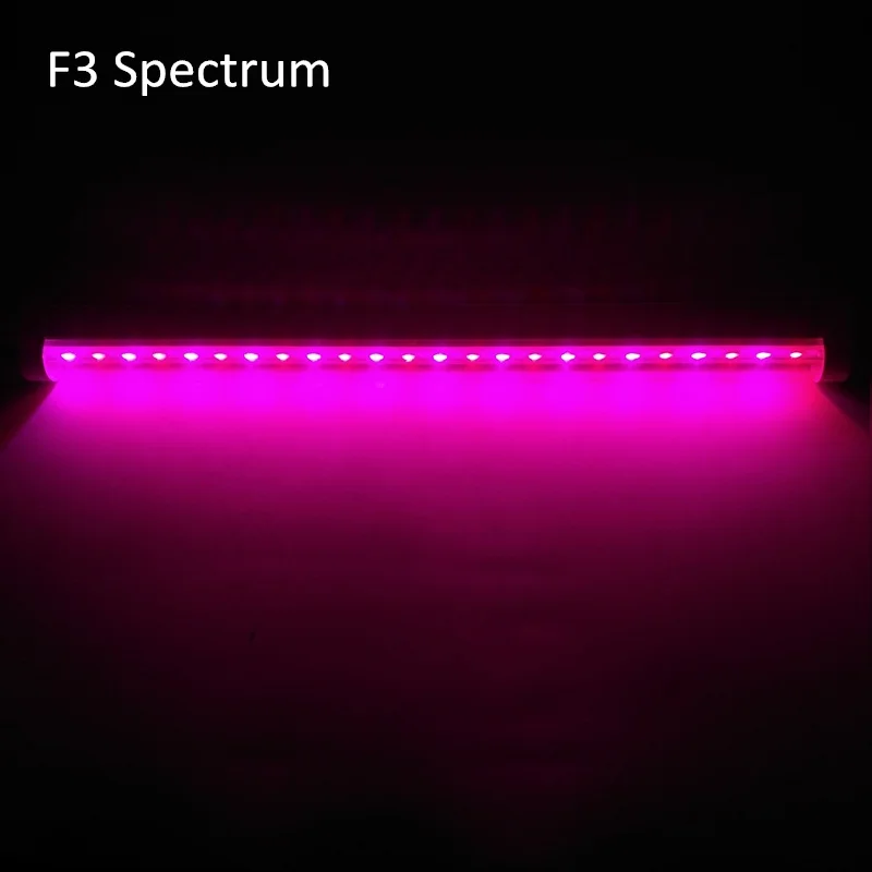 12W F3 Spectrum ReBlue светодиодный трубчатый светильник 220 в 110 В Светодиодная лампа T5 светодиодный трубчатый светильник SMD5730 12 Вт 24 Вт лампа 3000 К 6000 К лампа T5 - Испускаемый цвет: 12W F3 Spectrum