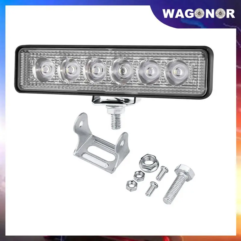 

2Pcs 18w LED Spot Flood Work Light Worklight 9-32V 12 volt led work lights for Off Road Vehicle Auto Car Trucks ABS New