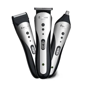 

3 In 1 Men's Electric Hair Clipper Rechargeable Electric Hair Clipper Digital Hair Trimmer Cordless Haircut Professional