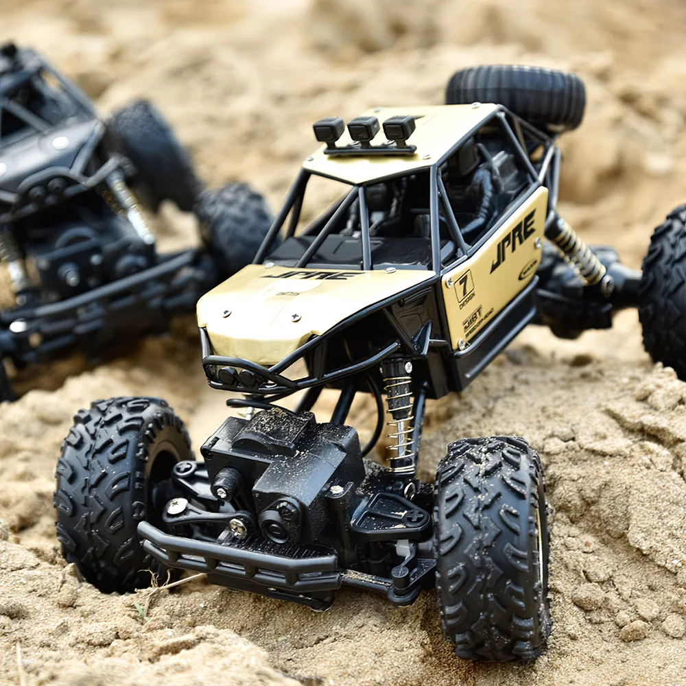 1:16 внедорожный Багги машина из сплава RC 2,4G Радиоуправляемый автомобиль, игрушки багги 15 км/ч высокоскоростной альпинистский автомобиль RTR игрушки для детей