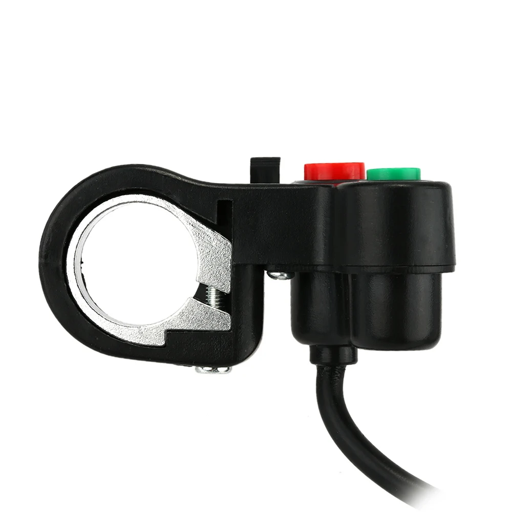 

3 in 1 Headlights & Turn Signal Lights & Horn ON-OFF Switches 2.2cm Diameter Handlebar DIY Button Accessory