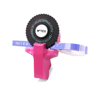 

3D Embossing Manual Label Maker DIY Hand Decorative Tape Manual Typewriter for 9mm Label Printer Compatible