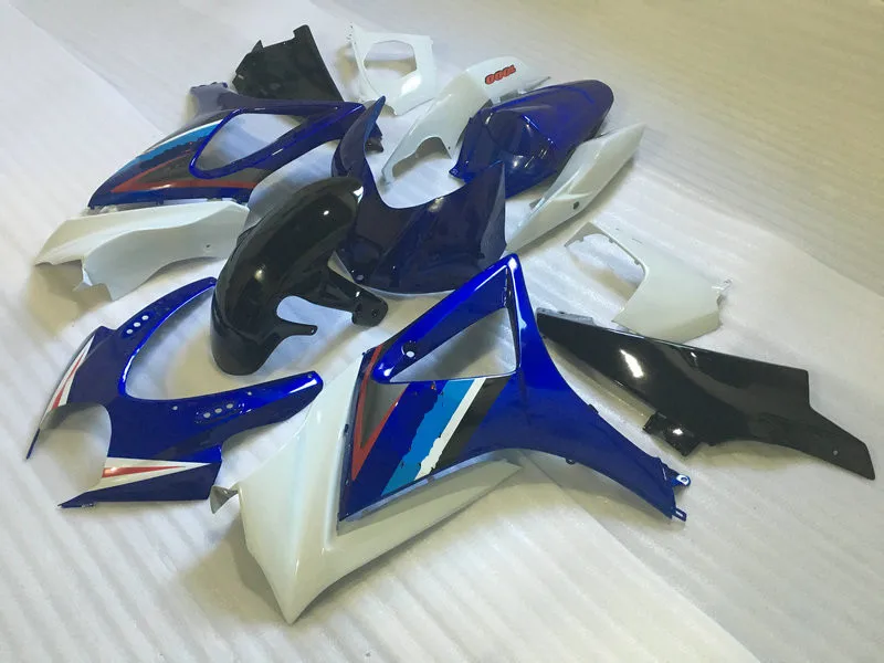Набор обтекателей мотоцикла для GSXR1000 K7 07 08 GSXR 1000 2007 2008 gsxr1000 ABS белый синий
