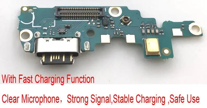 1 шт. для NOKIA X6 6,1 Plus заряд питания USB зарядный порт док-коннектор для микрофона плата шлейф Замена - Цвет: Original With IC