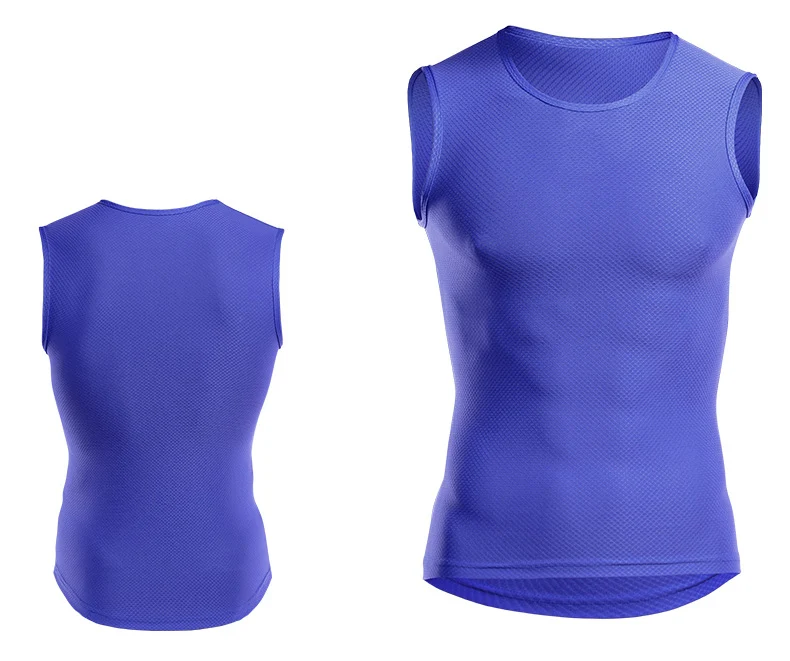 Loss promotion Top quality 2018 NEW Team Pro Cycling Base Layers Mesh mtb Cycling Underwear Vest Bike Sleeveless Shirt Jersey