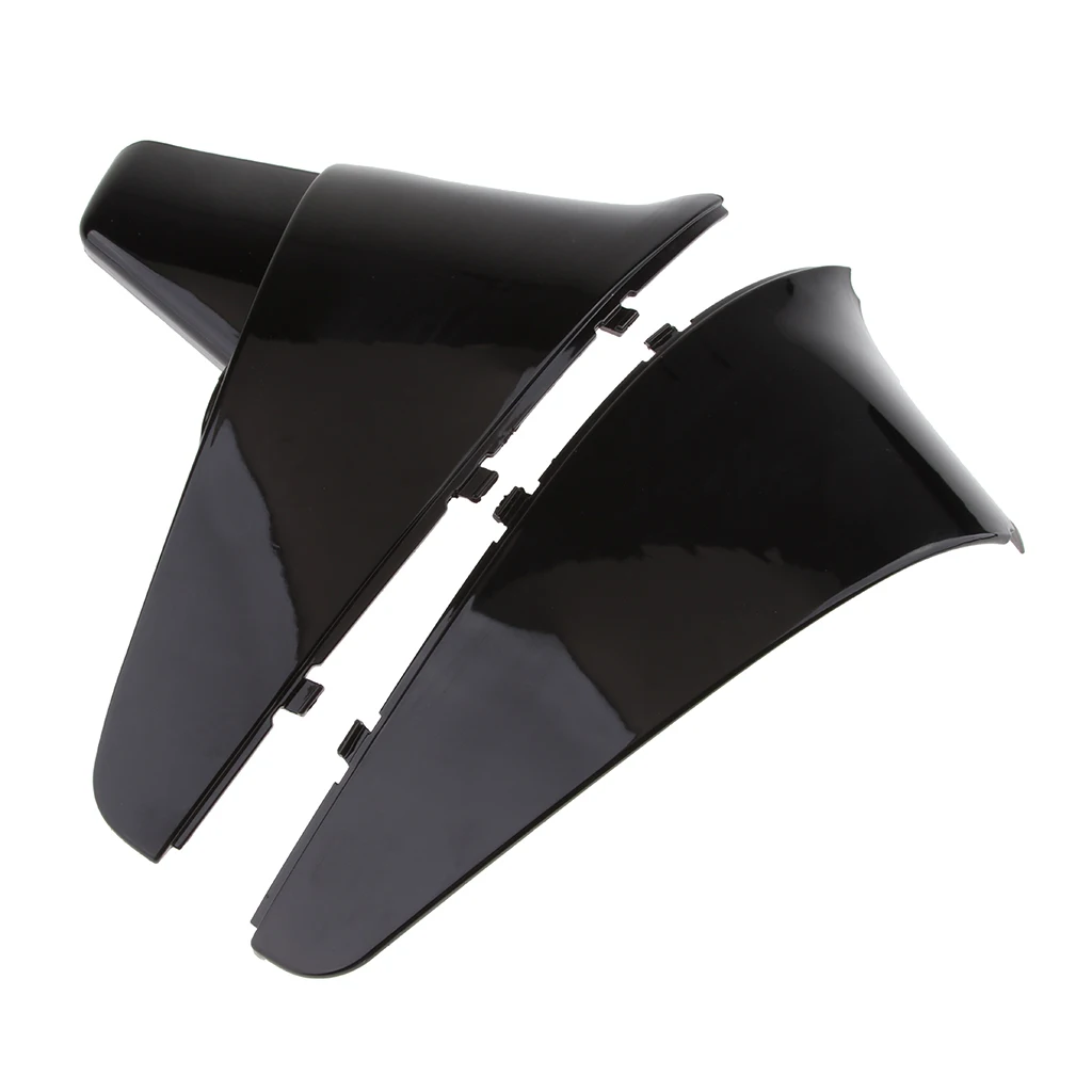 2PCS, 46x27cm Battery Covers for Honda Shadow VT600 VLX 600 STEED400 1988-1998