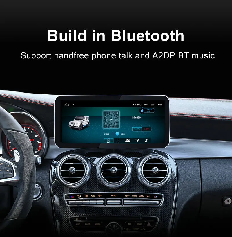 Perfect Ugode Car Multimedia Player 10.25 Inches Screen Monitor GLA A CLA GPS Navigation Bluetooth For Benz A CLA GLA Vehicle Car Player 9
