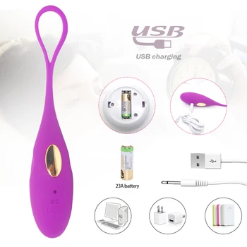 Wireless Remote Vibrating Egg Ben Wa ball Kegel Exercise Vaginal ball USB Rechargeable Vibrators Waterproof Sex Toy for Women 6