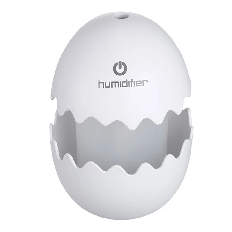 

USB Aroma Humidifier Aromatherapy Fun Egg LED Lights Electric Aromatherapy Essential Oil Aroma Diffuser Office Mist Maker 100Ml
