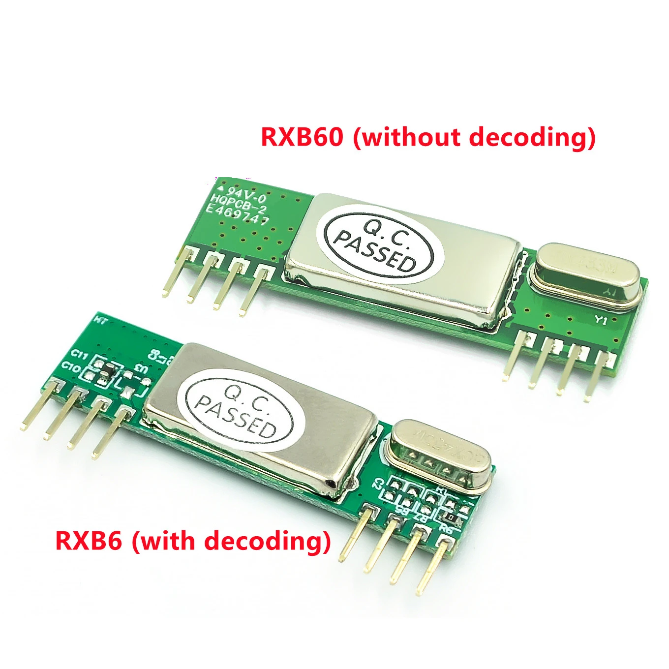 RXB6 433Mhz Módulo receptor inalámbrico superheterodino para Arduino ARM/_ws RXB6 433Mhz Módulo receptor inalámbrico superheterodino para Arduino ARM/_ws