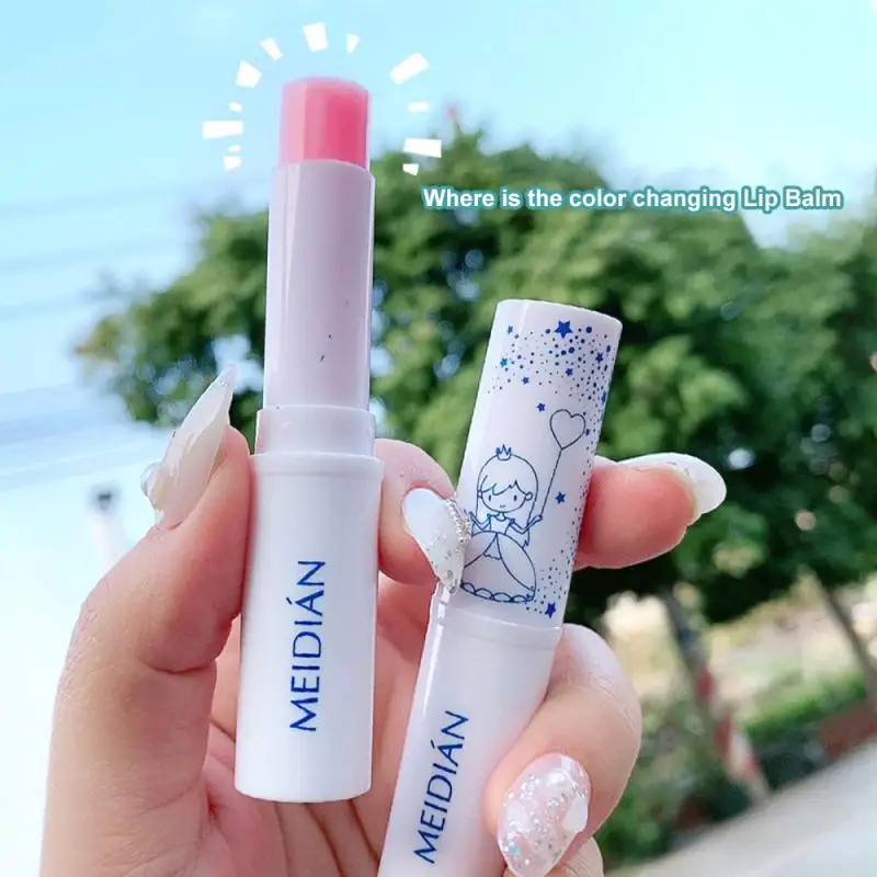 New Color Changing Lip Balm Moisturizing Lipstick Transparent Anti-Cracking Deep Hydration Gloss Cosmetics Maquiagem TSLM1 | Красота и