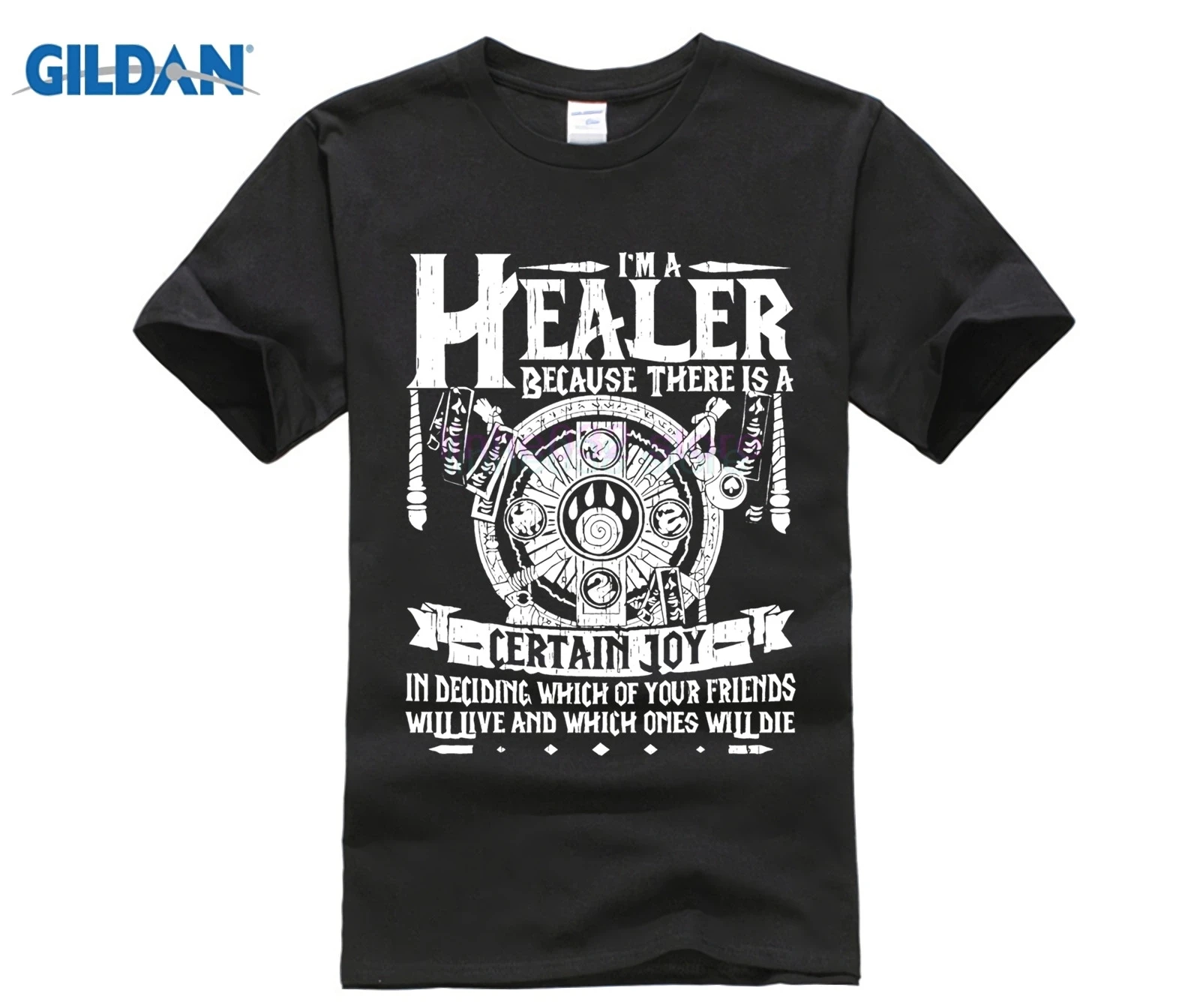 

I'M A HEALER THE JOY IN DECIDING MONK WORLD OF SHIRTS