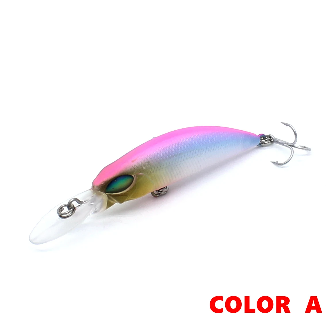 AOCLU-Sinking-Slad Minnow-Köder, harter Köder, Deep Diver, Kurbel bait, Langguss, Bass, Forelle, Hecht, Inshore-Angeln, 70mm, 3,8g – Detail 5