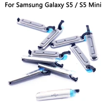 10 шт. задняя S5 usb зарядка порт Пылезащитная заглушка для samsung Galaxy s5 i9600 G900 G900F/H крышка порта зарядного устройства крышка водонепроницаемая крышка