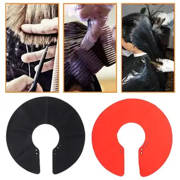 

Professional Cape Hair Color Soft Silicone Haircut Shoulder Wrap Hair Dye Magnetic Neck Shield Shawl Salon Use