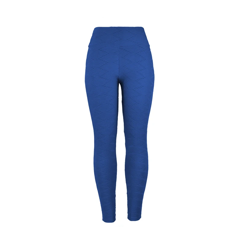 Polyline Blue Жаккардовые леггинсы, спортивные женские, для фитнеса, пуш-ап, Joga, штаны, на приседание, для спортзала, с рюшами, с высокой талией, леггинсы, Mujer, для тренировки, розовая спортивная одежда - Цвет: Polyline Blue