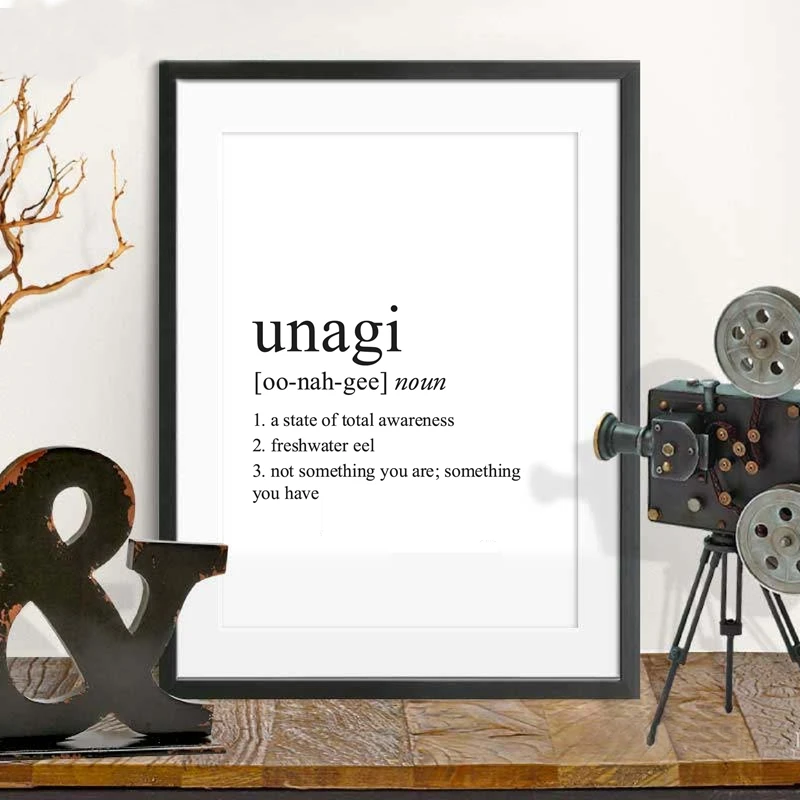 Черно-белый постер с разрешением Unagi принтом друзей для ТВ-шоу словарь типография