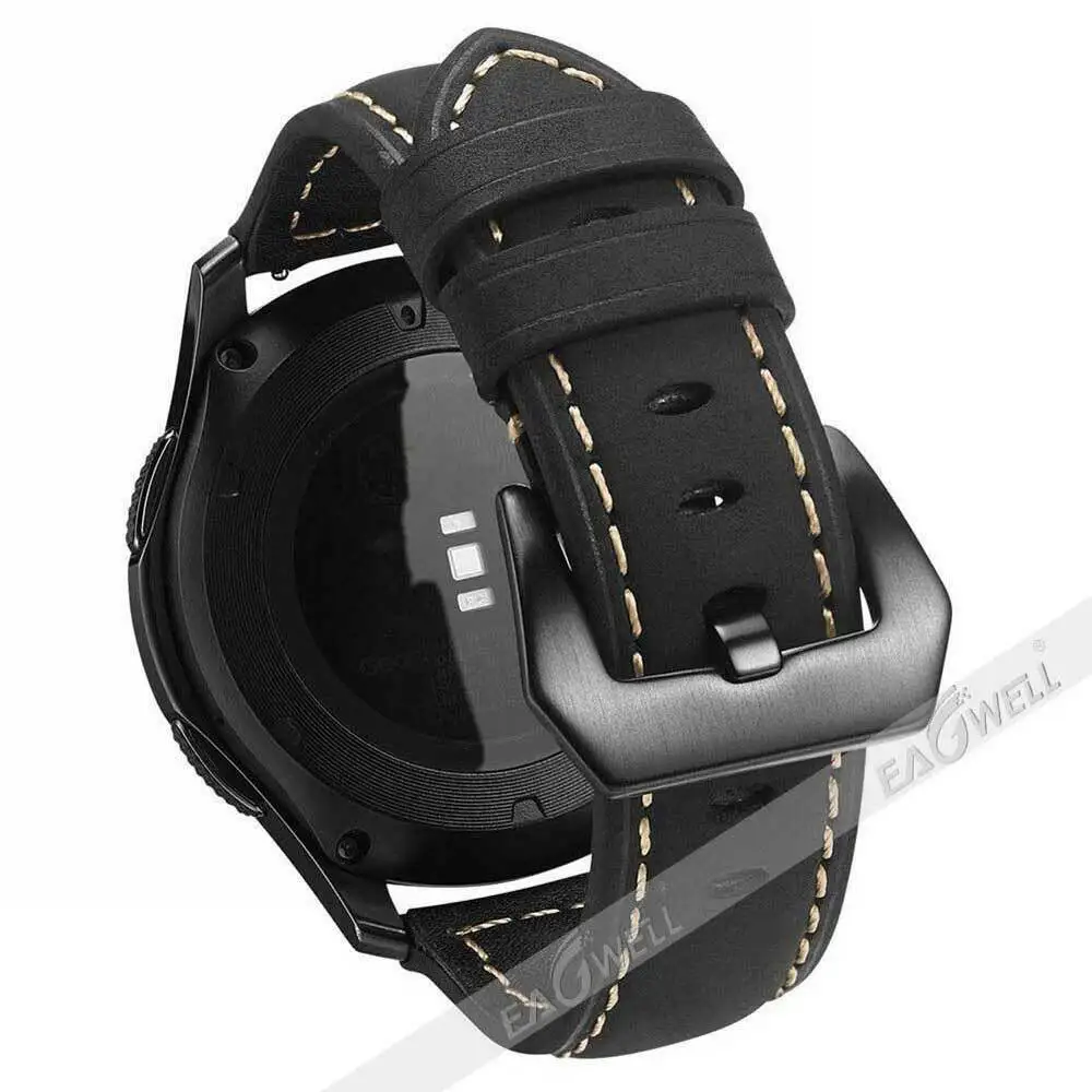 Универсальный 24 мм ремешок для часов для sony Smartwatch 2 SW2 ремешок для Suunto Traverse Замена PU кожаный ремешок для браслета