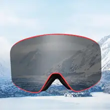 Взрослые лыжные очки для сноуборда для женщин и мужчин, лыжные очки, маска для защиты от снега, двойные противотуманные цилиндрические очки