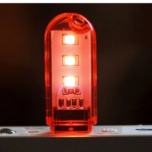 Светодиодный USB Ночной светильник, портативный u-дисковый светильник, 3 светодиодный s 0,5 Вт, лампы для чтения, красочный мини-Книжный светильник s DC5V power Bank power ed, лампа для кемпинга