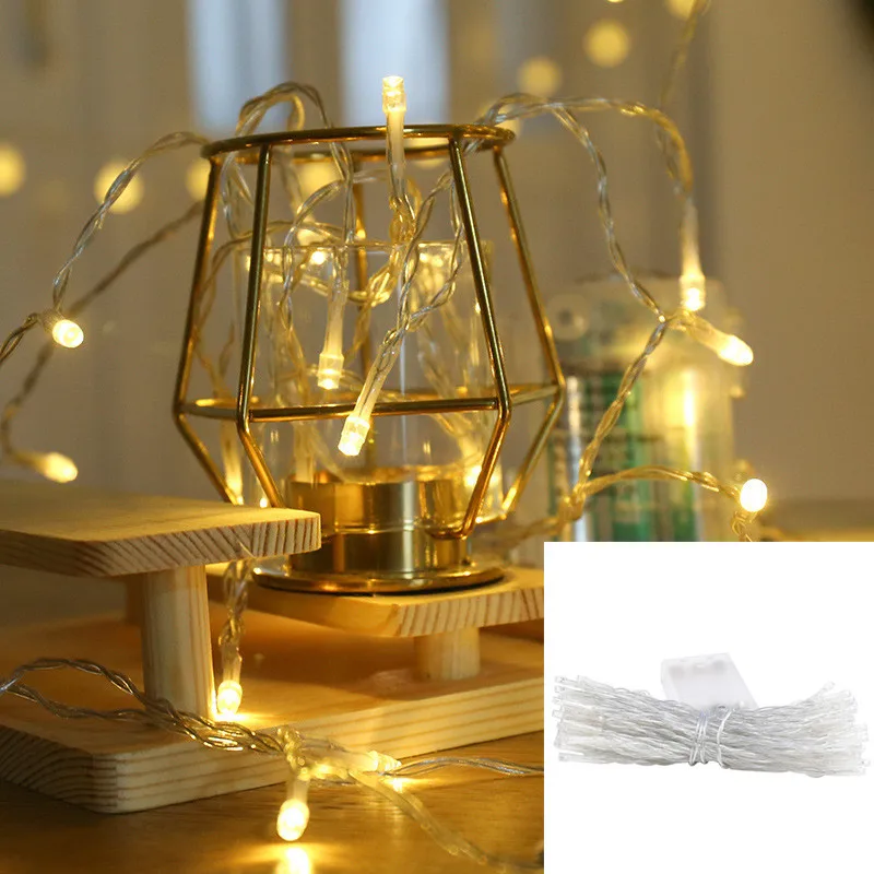 Christmas New Year Decoration 1M 3M 6M LED Snowflake String Lights Christmas Decorations for Home Navidad New Year