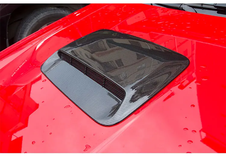 Подходит для 15-19 Ford Mustang Модифицированная крышка декоративная панель Mustang крышка двигателя выход Decoratio