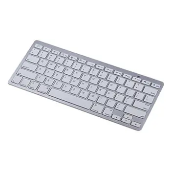 

Slim Universal Mini 2.4G Wireless Keyboard For Laptop Phone Tablet Comfortable and Mute Metal Fashion Design