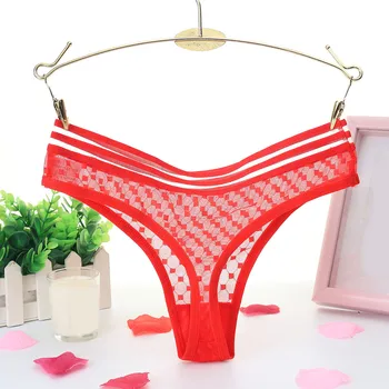 

Women Lingerie Panties Tangas Thong Sexy Panties Thong Lace Word Pants Ladies Briefs Underwear ropa interio 8ZW2