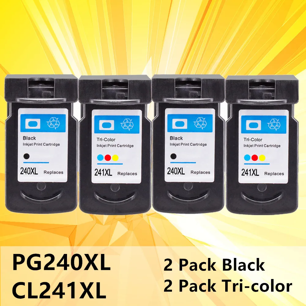 PG240 CL241 чернильный картридж для Canon PG 240 241 240XL 241XL PG-240 Pixma MX452 MX472 MX512 MX522 MG4220 MG4120