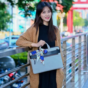 

notebook one-shoulder bag for MacBook Air briefcase lady computer bag lady handbag Anti-bank Card Credit Card Stealing Euro-A