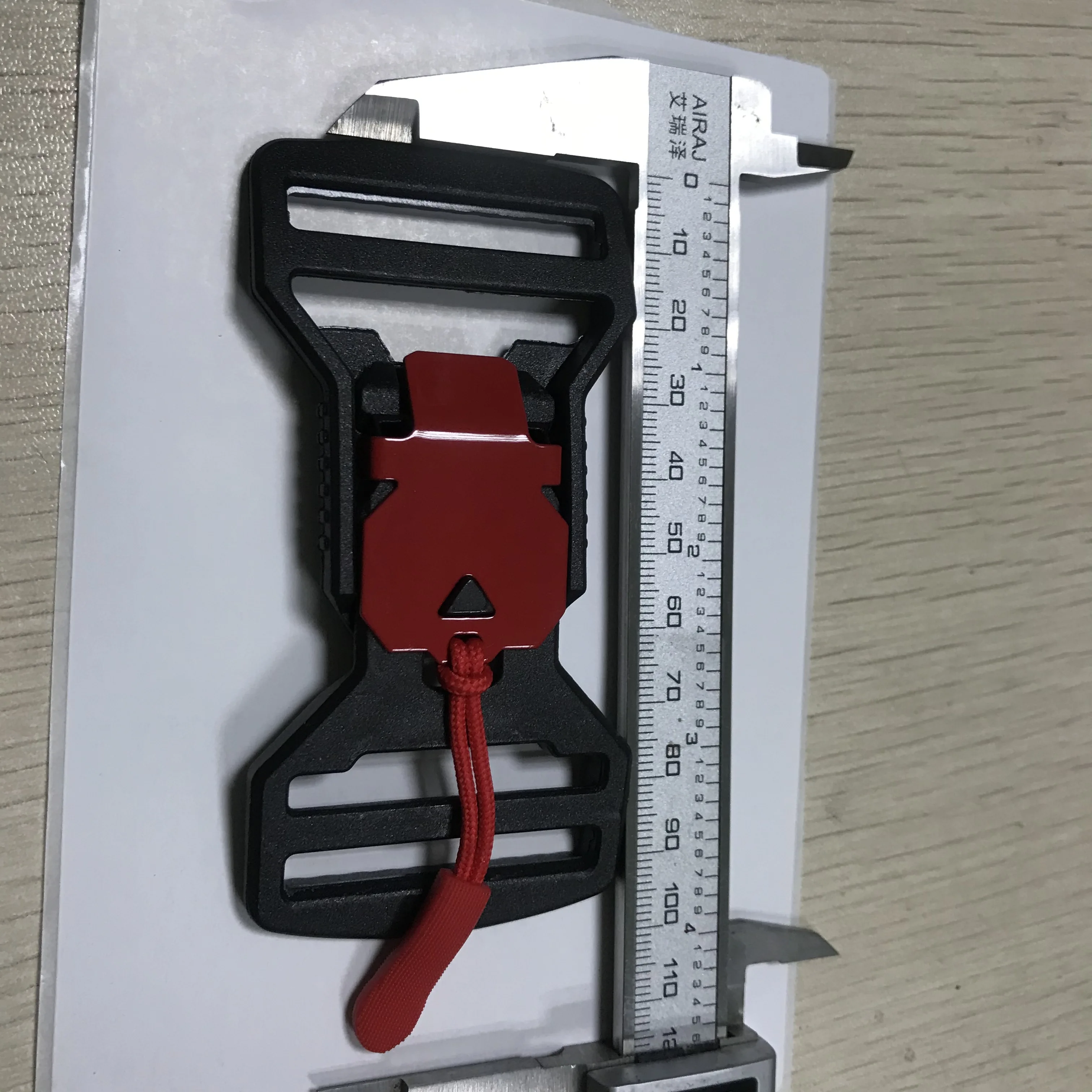 AINOMI BLACK Fidlock V-Buckle + Pull Tab 40mm - Magnetic Tactical Connector Fastener used baby strollers near me