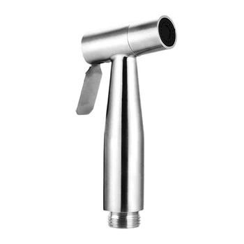 

Handheld Toilet Bidet Sprayer Set Kit Stainless Steel Hand Bidet Faucet For Bathroom Hand Sprayer Shower Head Self Cleaning
