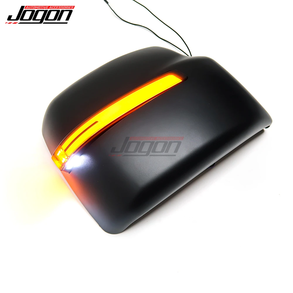 US $197.10 For Suzuki Jimny JB64W JB74W 2019 2020 LED Dynamic Turn Signal Mirror Caps Sequential Indicator Light White Puddle Parking Lamp