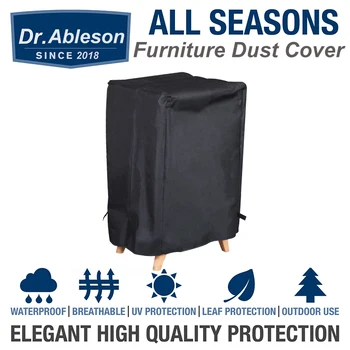 

600D Oxford Cloth Garden Patio Furniture Chair Covers Protector Dust Cover Waterproof Outdoor Barbecue BBQ Grill Storage Bag