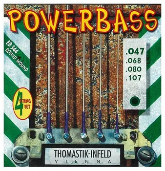 

Eb344 power bass string kit for bass guitar, medium light, 47-107, Thomastik