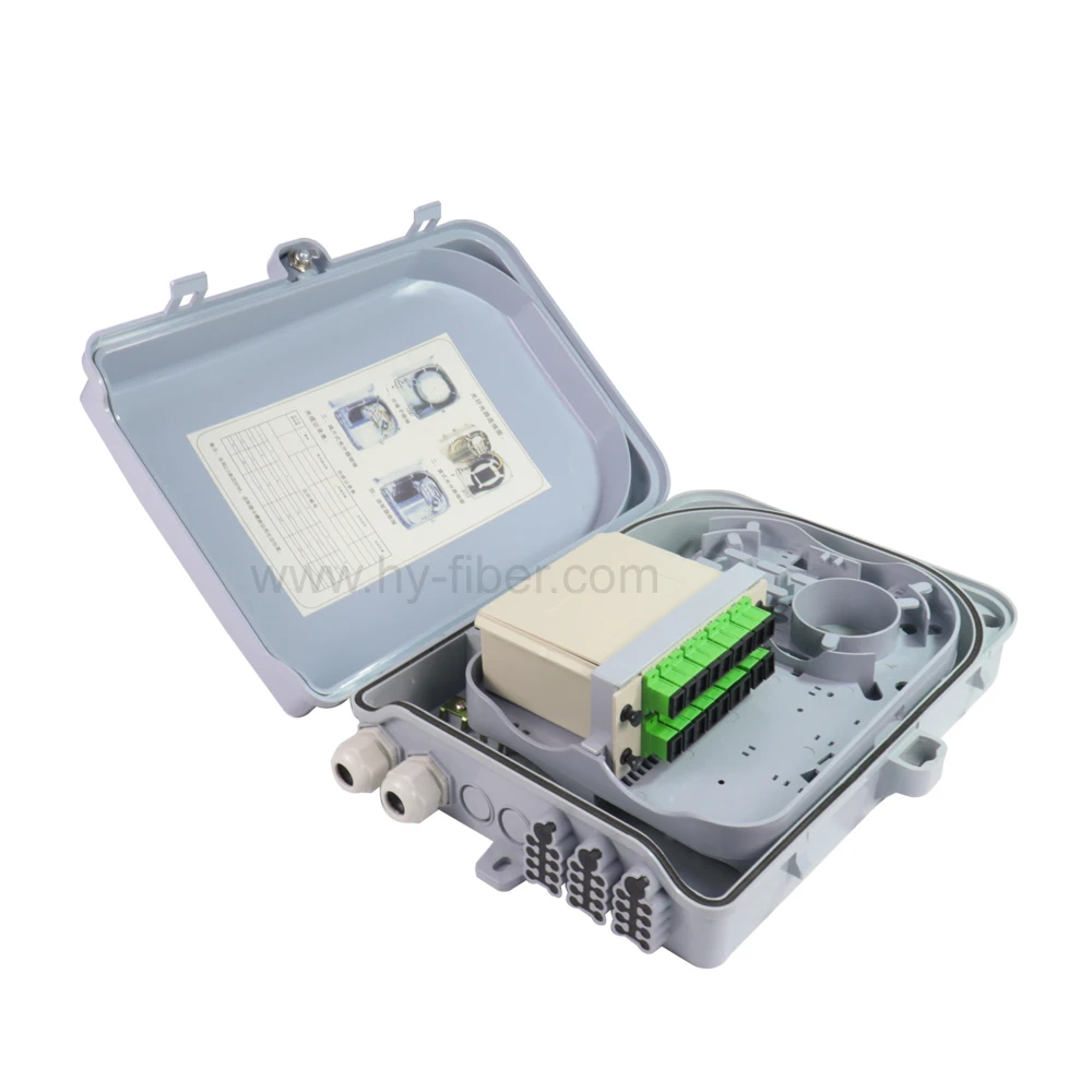 1X16 PLC FTTH Клеммная коробка