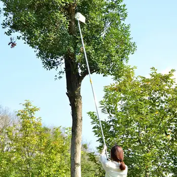 

Metal Fruit Picker Set Stainless Steel Telescopic Tube Fruit Picker Convenient Apple Peach High Tree Picking Tools