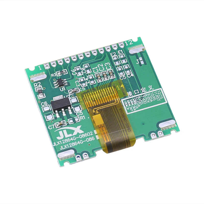 

12864 128X64 Serial SPI Graphic COG LCD Module Display Screen Build-in LCM WXTA