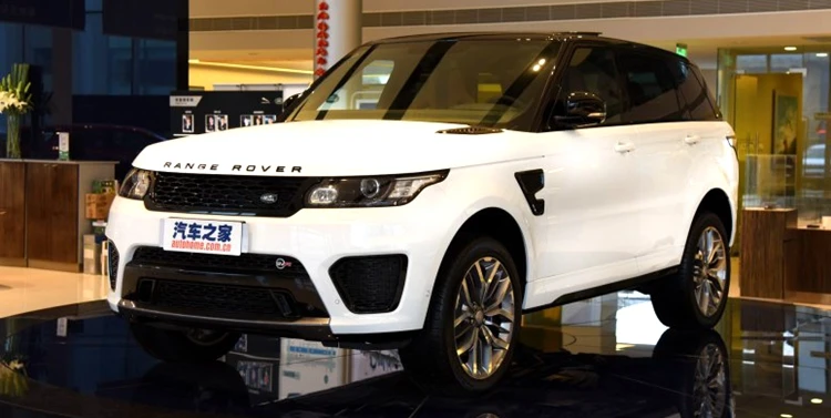 Напрямую от производителя, модифицированных SVR Range Rover Sport Aurora God Line, нашли сменную декоративную решетку багажника