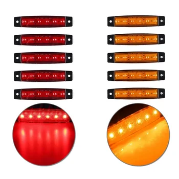 

DC 12V Side Marker Light Parking Taillight Replacement Accessories Trailer Truck