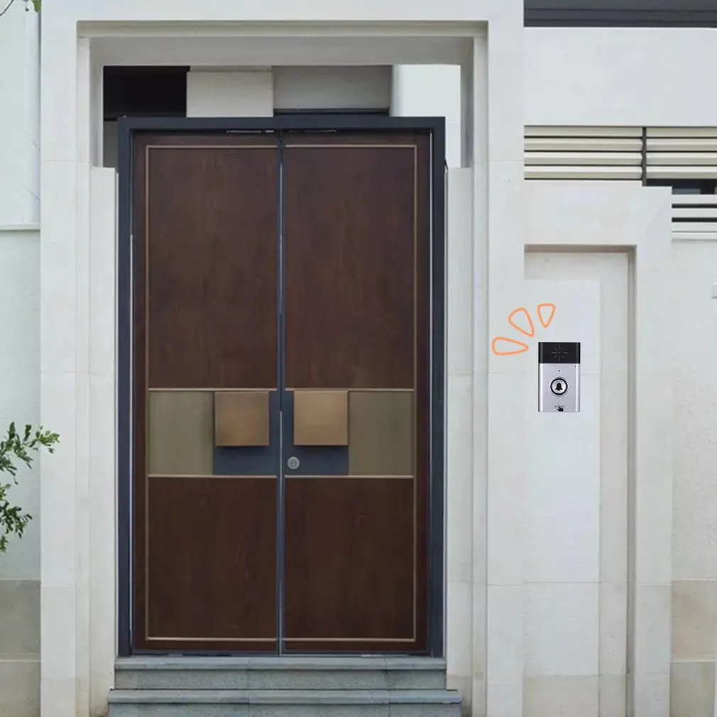 Wireless Intercom Doorbell Home Voice Intercom Doorbell Support Two-Way Intercom Professional Penetration;