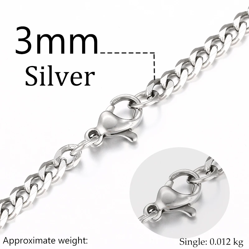 Silver-3mm