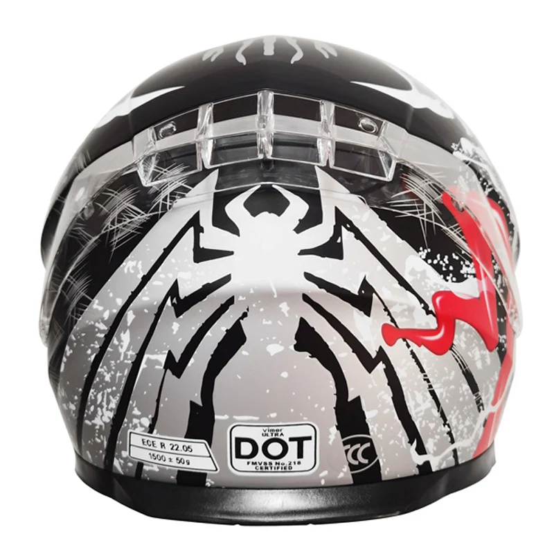 Vimer Motorcycle Helmet Off-Road Casco Motorbike Touring Double Lens Full Face Helmets Casco Moto DOT Approved
