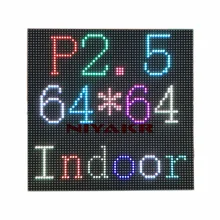 Matrice Led Rgb p2.5 64x64, Module Led Smd d'intérieur