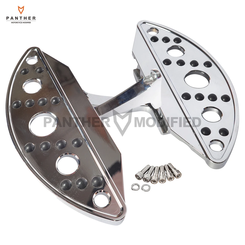 

Semi-Circle Motorcycle Driver Floor Board Footboard Bracket Kit Moto Foot Rest case for Harley Touring FLT FLHT FLHX Road Glide
