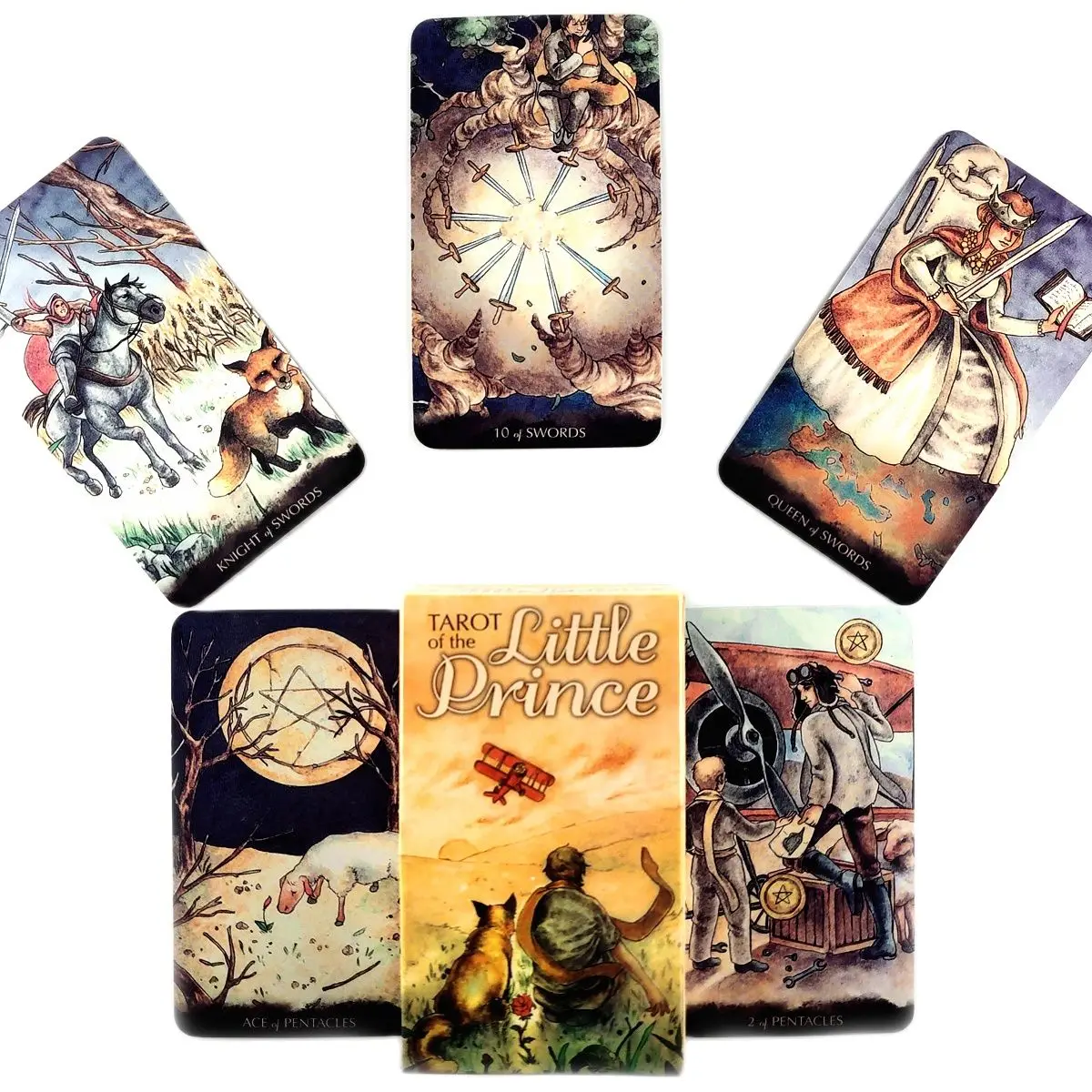 Новые высококачественные карты Little Prince Tarot руководство по Фортуне доска для