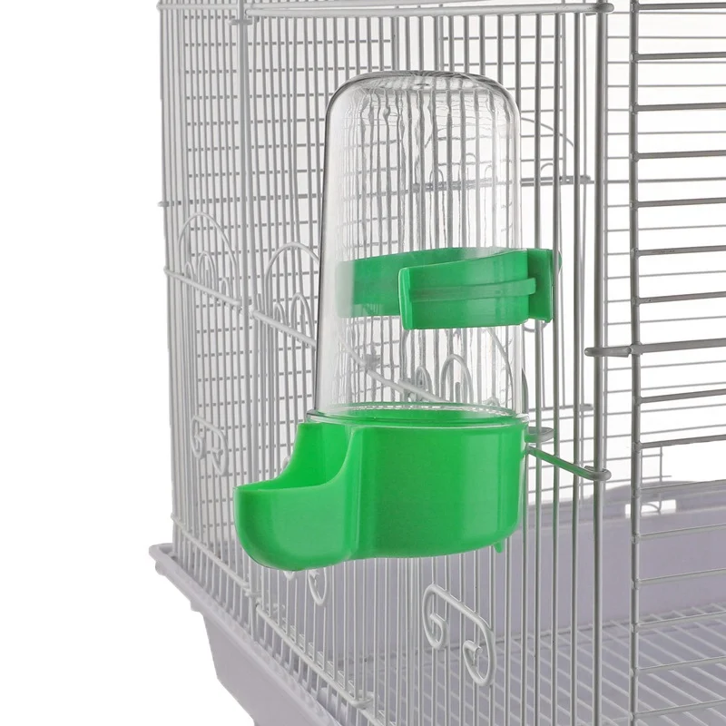Птица висячая миска для кормления воды прозрачная гравитационная автоматическая кормушка для пищевой клетки