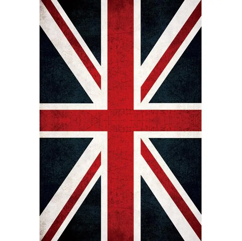 Декоративный ковер в стиле ретро с британским флагом США для гостиной и спальни