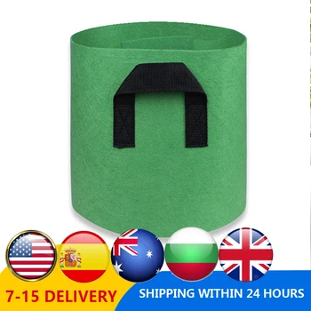

2-100 Gallon Plant Grow Bag Potato Grow Container Bag Vegetable Gardening Thicken Pot Planting Grow Bag Garden Tool